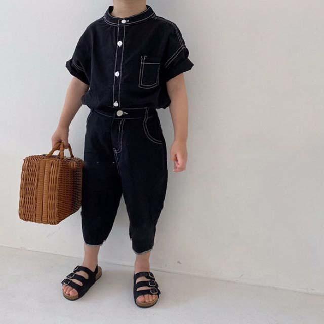 韓国子供服 シャツ 男の子 女の子 おしゃれ キッズ 80 90 100 110 120