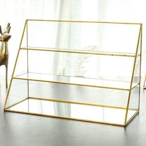アクセサリーケース ガラス 大容量 真鍮 収納 スタンド アクセサリー