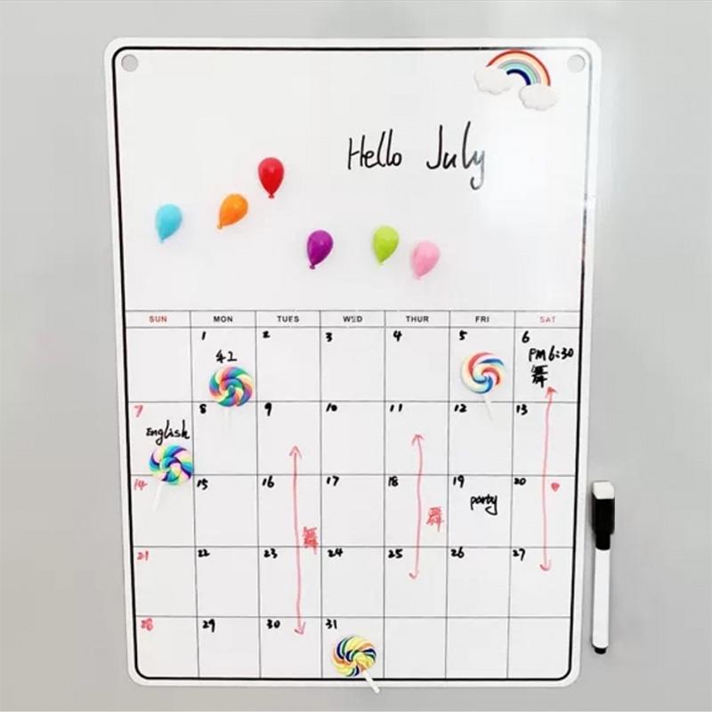 ホワイトボード カレンダー スケジュールボード おしゃれ a3