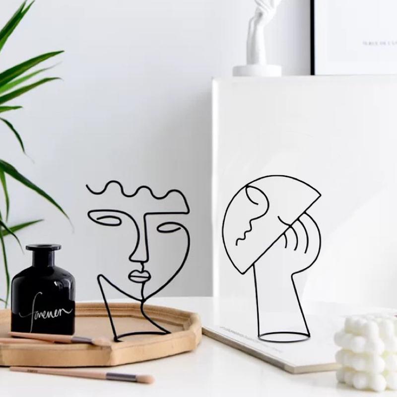 オブジェ 置物 おしゃれ アイアン インテリア 北欧 雑貨 モダン