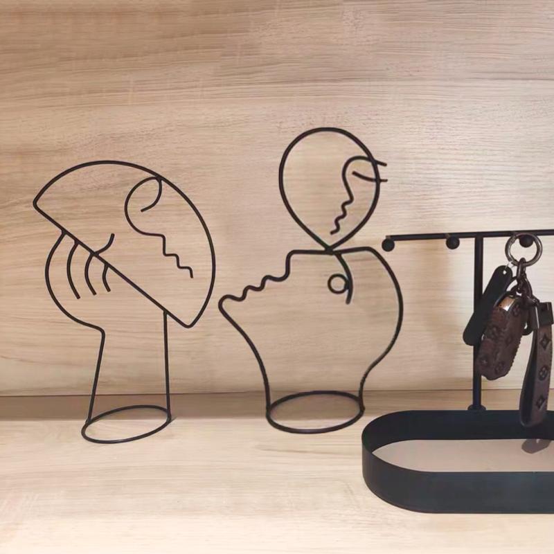 オブジェ 置物 おしゃれ アイアン インテリア 北欧 雑貨 モダン