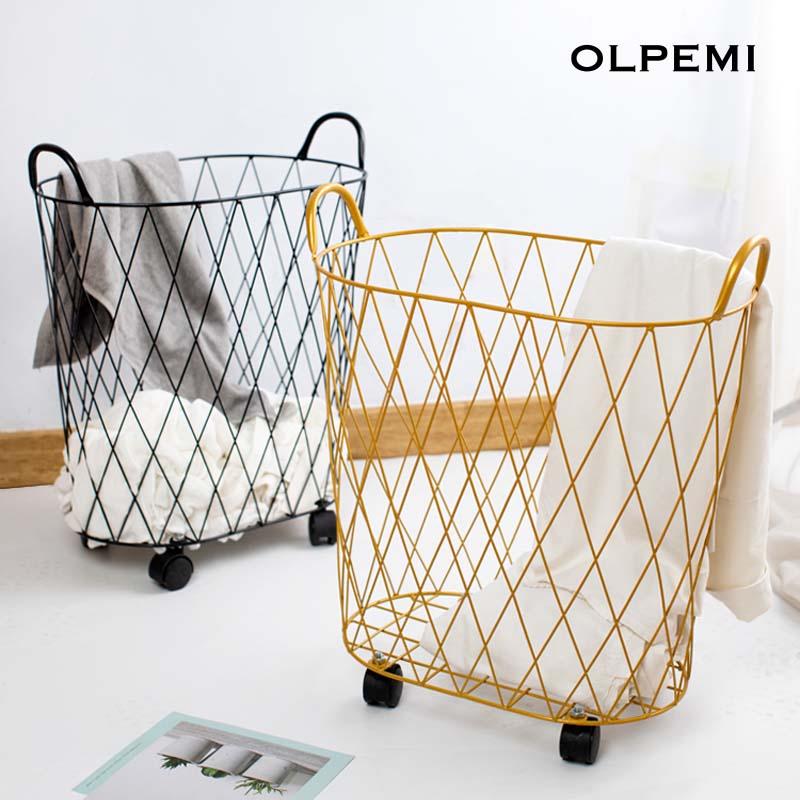 ランドリーバスケット おしゃれ キャスター付き 大容量 洗濯カゴ かご