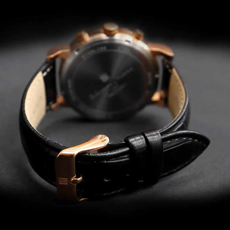 Salvatore Marra サルバトーレマーラ メンズ アナログ 腕時計 クオーツ ウォッチ SM22103-PGBK ビジネス 誕生日 プレゼント ギフト｜olqyv41767｜04