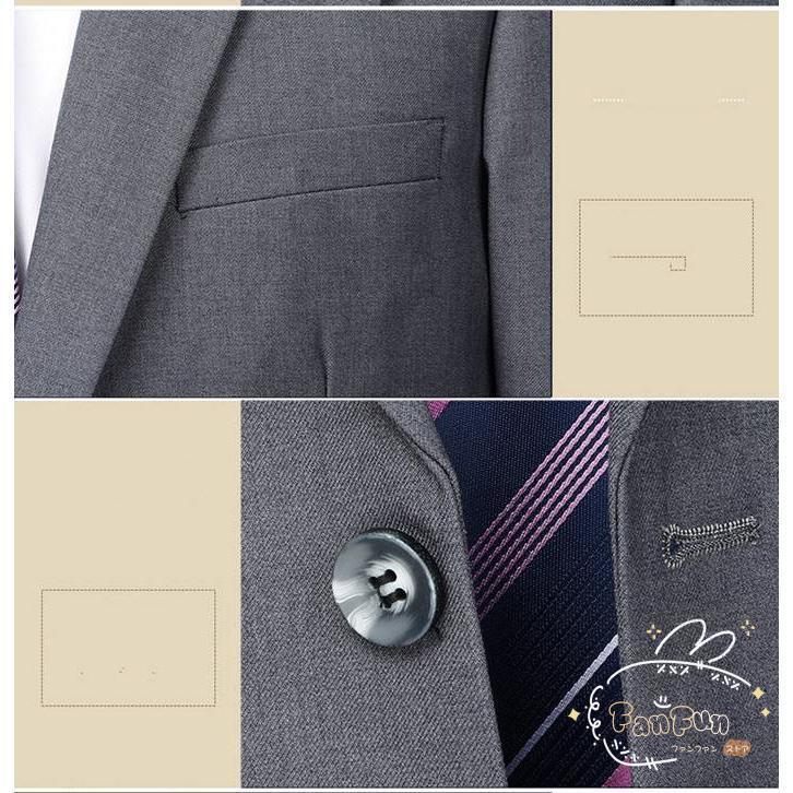 スーツ メンズスーツ スリムスタイル 二つボタン 紳士服 ビジネススーツ メンズ セットアップ 上下セット 結婚式 パーティー｜ols｜08