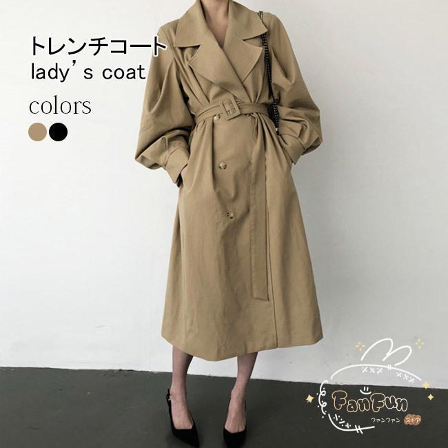 トレンチコート レディース 春コート ロング スプリングコート トレンチコート レディース 春コート ロング スプリングコート