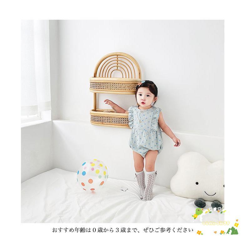 女児 ロンパース ノースリーブ 夏 ベビー服 赤ちゃん 女児 ロンパース ノースリーブ 夏 ベビー服 赤ちゃん