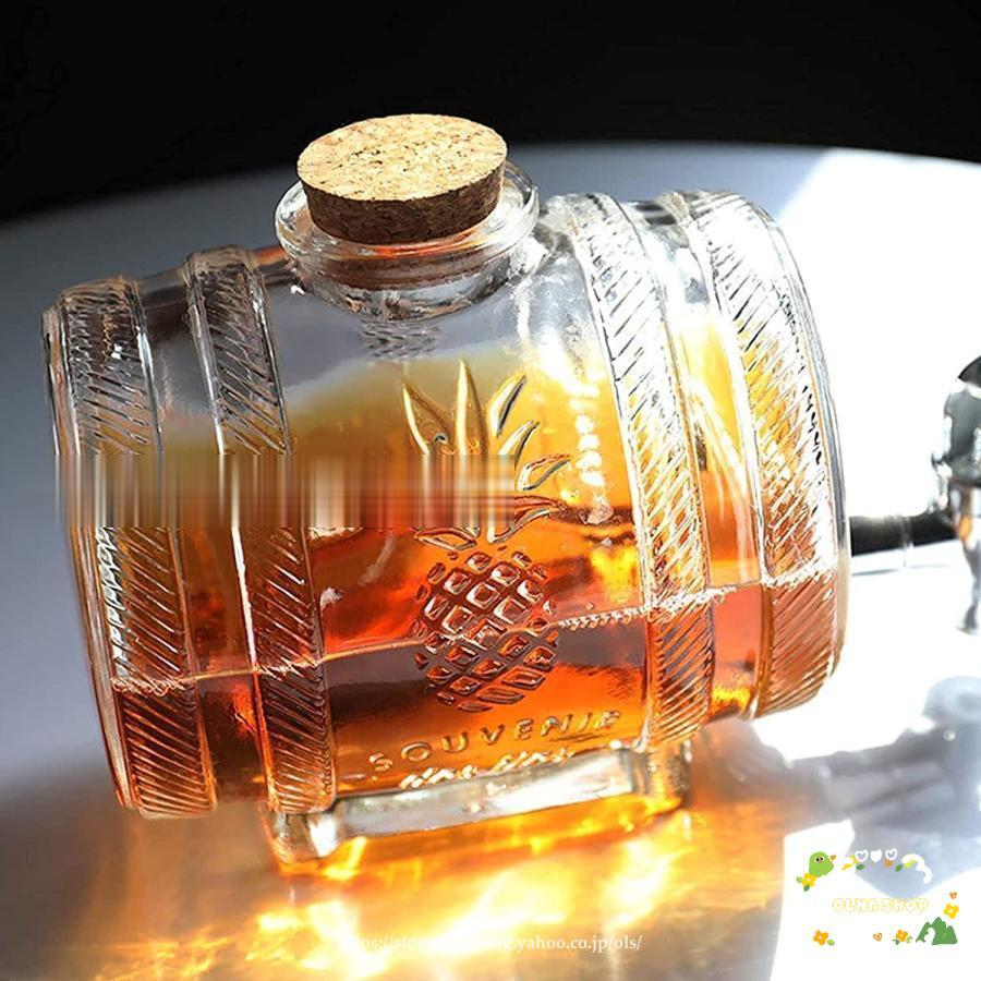 ワイン樽 ビール樽 1L ミニ樽 ガラス クリア バケツ 高級ワイン ワイン樽 ビール樽 1L ミニ樽 ガラス クリア バケツ 高級ワイン