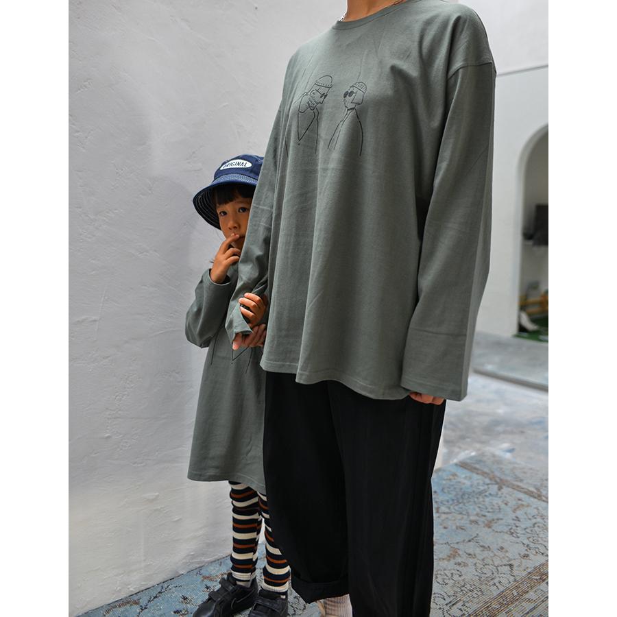 SALE30%OFF】韓国子供服 レオンマチルダロンT/Adultサイズ カットソー