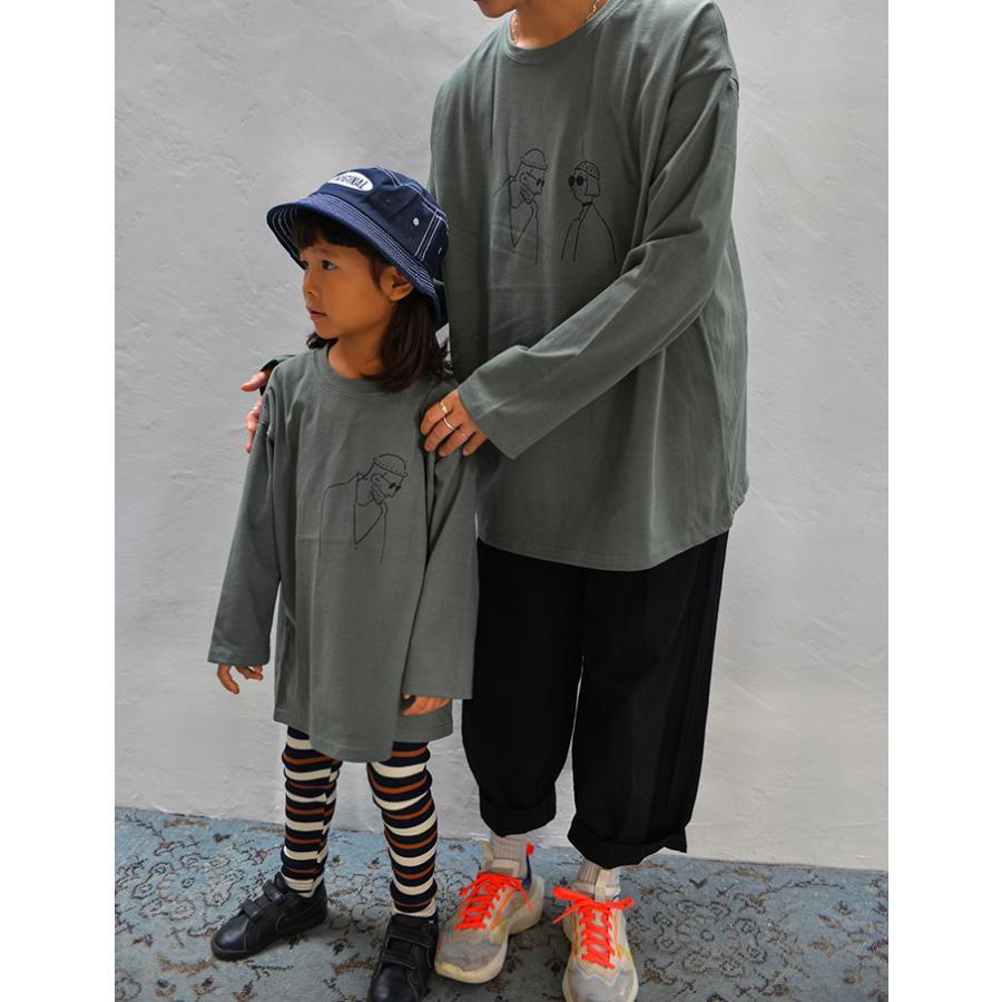 SALE30%OFF】韓国子供服 レオンマチルダロンT/Adultサイズ カットソー