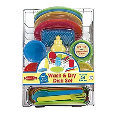 100％本物保証！ & Wash House! Play Let's Doug's & 特別価格Melissa Dry [並行輸入品]好評販売中 Set Dish ブロック