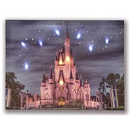 Hong Art ライト付きキャンバスプリント 9個のledライト付き B076bcl15m オンラインショップもみじ ディズニー リゾートフォトキャッスル画像 ホームデコレーション用ウォ 並行輸入品 オンラインショップもみじのhong ディズニーリゾートフォトキャッスル画像 国内正規代理店