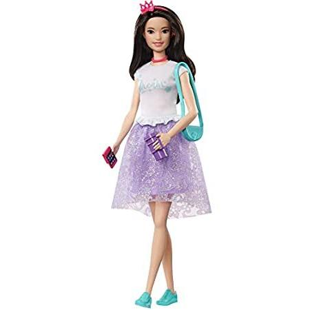 【保障できる】 Barbie Princess Adventure Renee Doll (12-inch Brunette) in Fashion and Acce＿並行輸入品 着せかえ人形