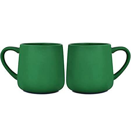 Bosmarlin Glossy Ceramic Coffee Mug, Tea Cup for Office and Home, 18 oz, Su＿並行輸入品