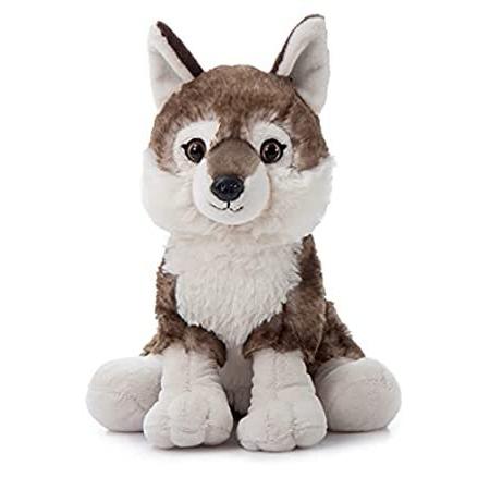 A 並行輸入品 Zoo Onez Wild Kids For Gifts Animal Stuffed Wolf Timber Zoo Petting The ぬいぐるみ 超歓迎 Themtransit Com