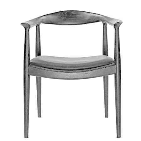 適当な価格 Tomile Upholstered Dining Chair Kennedy Armchair, Mid Century Modern Kitche＿並行輸入品 クッションカバー