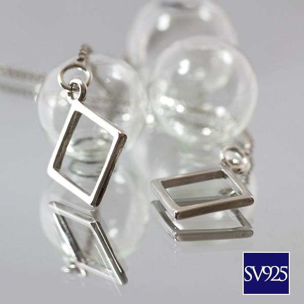 ピアス レディース アメリカン シルバー チェーン ロング / SV925 刻印