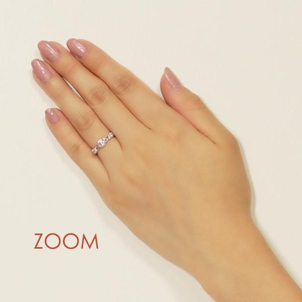 指輪 リング レディース czダイヤ 18金 18kコーティング シルバー