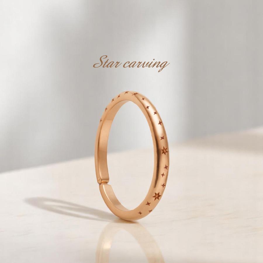 刻印可能】最大12文字まで/指輪 リング レディース 刻印無料 手彫り