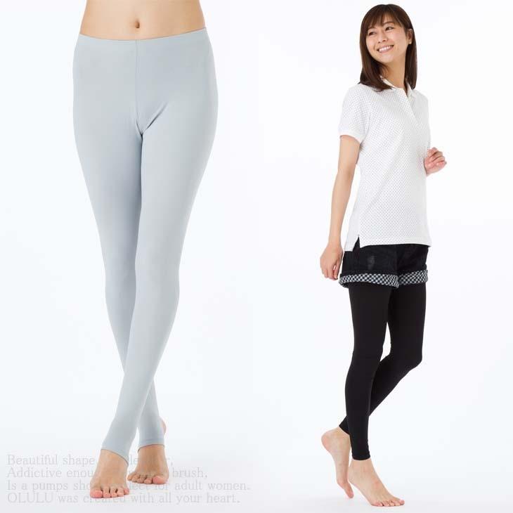ゴルフウェア レディース ゴルフ レギンス 3 冷感 Uv 撥水 接触冷感 レギンスパンツ 夏 トレンカ スパッツ 熱中症対策グッズ 冷感 Uvカット 日焼け 止め 防 605h006 Olulu 通販 Yahoo ショッピング
