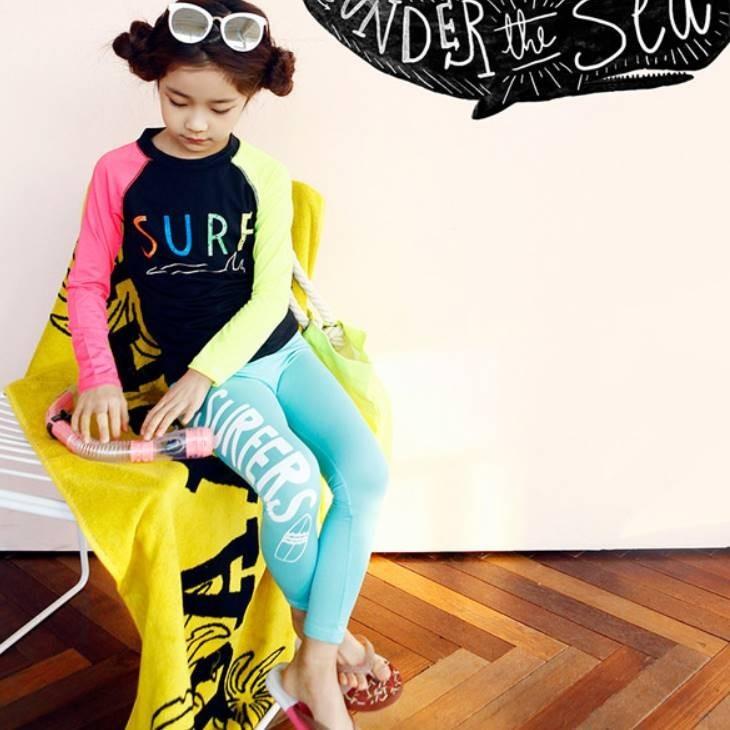 キッズ 水着 女の子 子供 男の子 ラッシュガード セット キッズ水着 売買 レギンス セット 長袖 紫外線対策 日焼け対策 セパレート スイムウェア 水遊び 上下セット