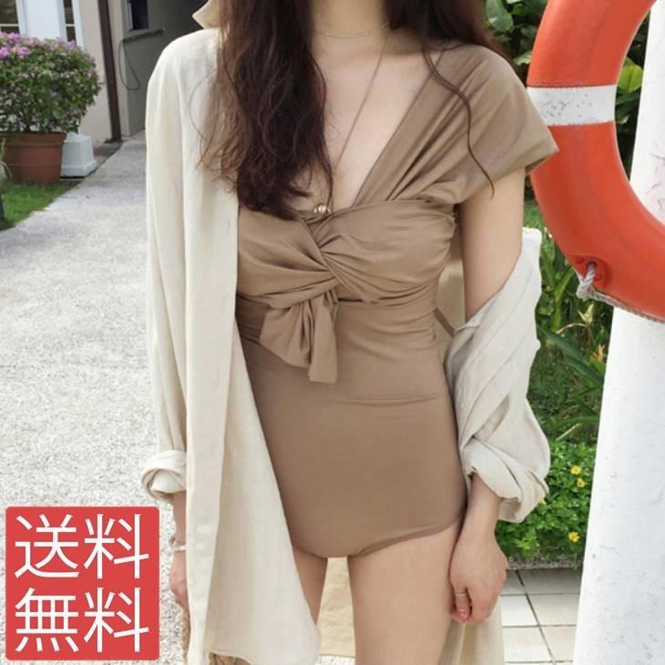 レディース 水着 ワンピース ワンショルダー スイムウェア ワンショル ぽっこりお腹 お腹周り カバー 体型カバー お腹 おなかまわり お腹カバー 着やせ 着痩せ Gthb Olulu 通販 Yahoo ショッピング