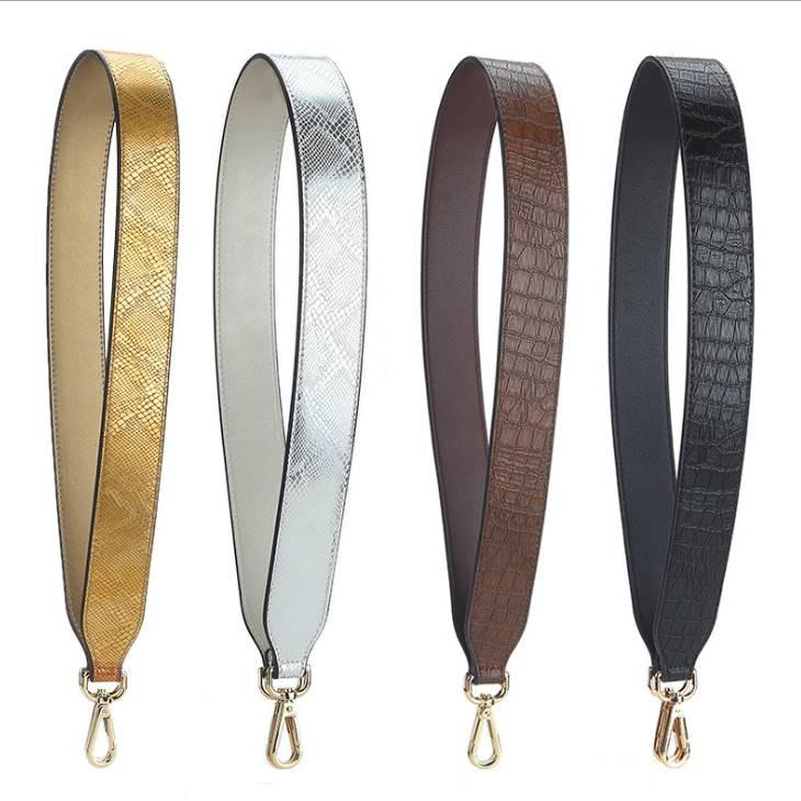 ショルダーストラップ クロコ押し メタリック バッグ ショルダー ストラップ 付け替え レディース バッグストラップ ストラップ ベルト 単品 付け替え 斜めが Gujg Olulu 通販 Yahoo ショッピング