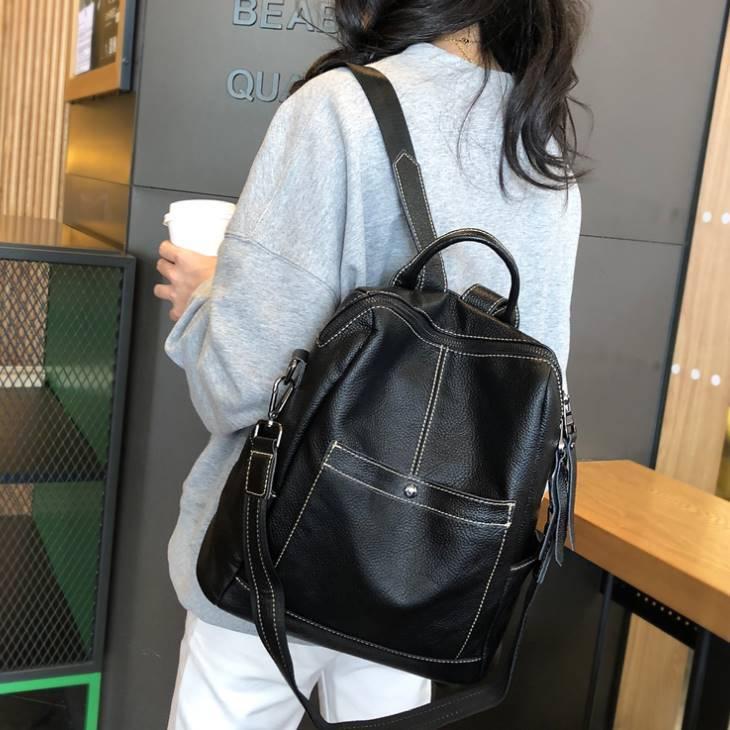 本革 リュック レザー ママバッグ マザーズバッグ 可愛い ギフト 旅行 りゅっく 女性 軽量 通勤 大容量 軽い 送料無料 本革リュックサック バッグ レディース 背面ファスナー付き