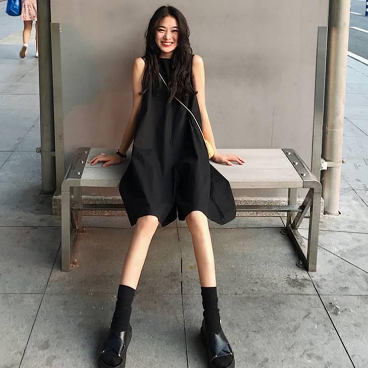 オールインワン サロペット つなぎ ノースリーブ ひざ丈 ゆったり 大人カジュアル レディース レディースファッション カジュアル おしゃれ かわいい ママファ Gwei Olulu 通販 Yahoo ショッピング