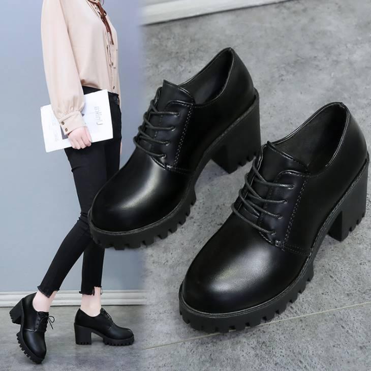 厚底 ローファー ヒール レースアップ 紐靴 厚底ローファー レディースローファー プラットフォームシューズ レディースシューズ レディース靴 ローファー シ Gxo1 Olulu 通販 Yahoo ショッピング