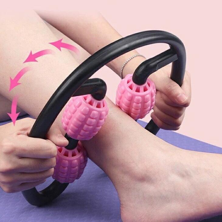 マッサージローラー 脚 マッサージ ローラー むくみ 解消 太もも 足 首 腕 筋膜 リリース マッサージ器 ふくらはぎ セルライト ハンディ 脚痩せ 肩こり 二の腕 Gxyk Olulu 通販 Yahoo ショッピング