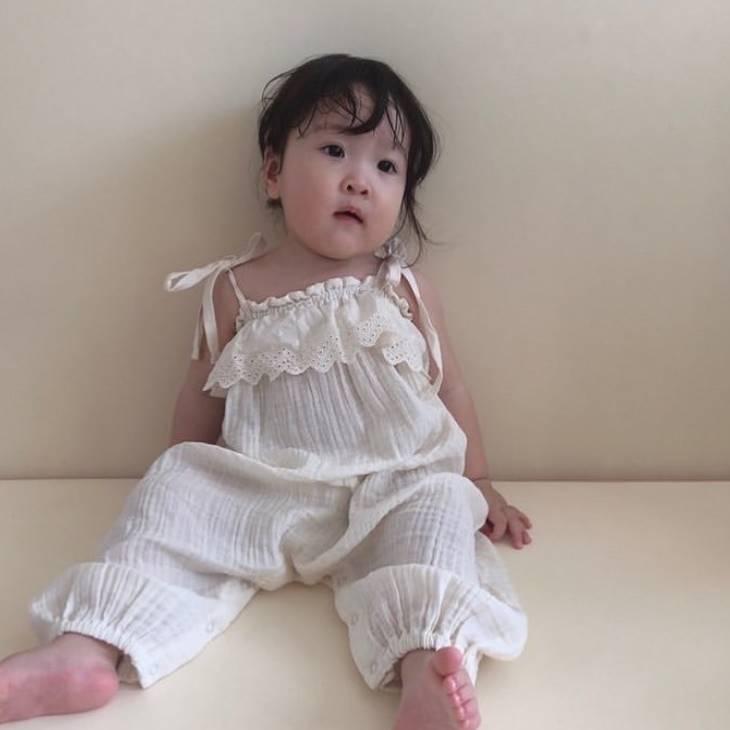 ベビー ロンパース キャミソール ノースリーブ かわいい ベビー服 赤ちゃん 赤ちゃん服 子ども服 子供服 ベビーファッション 乳幼児 男児 女児 かわいい 普段 Gydy Olulu 通販 Yahoo ショッピング