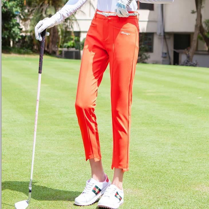数量は多 ゴルフウェア レディース ゴルフ パンツ 9分丈 ロゴ 美脚 脚長 ズボン ボトムス 夏 かわいい ゴルフ女子 テニス テニスウェア アウトドア スポーツウェア レデ 偉大な Www Aqtsolutions Com