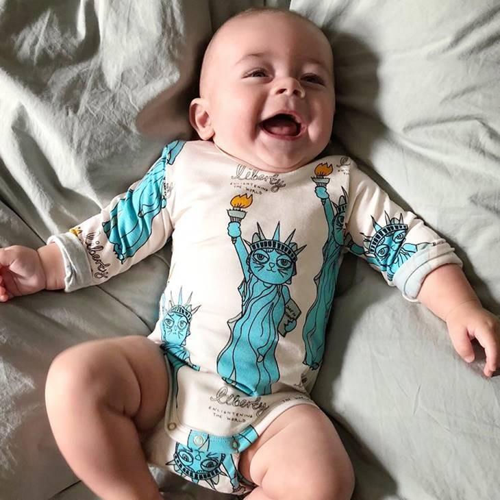 ベビー服 ロンパース ベビー ファッション ベビーファッション プリント柄ロンパース 長袖 乳幼児 キッズ 子供服 男児 女児 かわいい カジュアル N1v1 Olulu 通販 Yahoo ショッピング