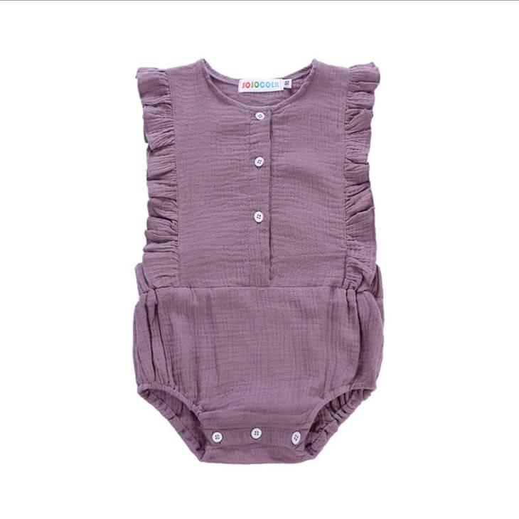 ベビー服 ベビーファッション フリル ノースリーブ ロンパース ベビーウェア 春服 夏服 赤ちゃん服 赤ちゃんファッション 乳幼児 おしゃれ かわいい カジュア N2eo Olulu 通販 Yahoo ショッピング