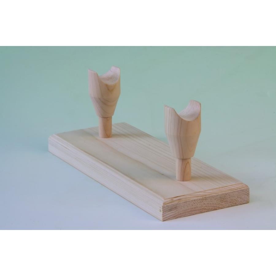 神具 神前破魔矢置き 桧製 幅18cm奥行き7cm高さ7cm おまかせ工房 |  | 02