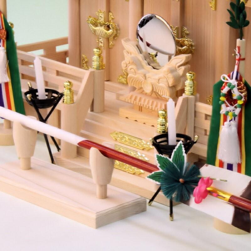 神具 神前破魔矢置き 桧製 幅18cm奥行き7cm高さ7cm おまかせ工房 |  | 06