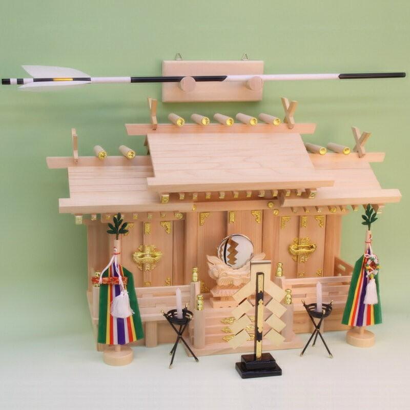 神具 神前破魔矢掛け 桧製 幅18cm奥行き7cm高さ7cm おまかせ工房 |  | 06