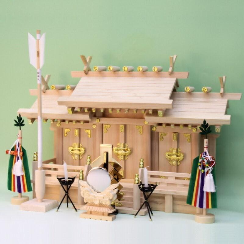 神具 神前破魔矢差し 桧製 幅7cm奥行き7cm高さ9cm おまかせ工房 |  | 06