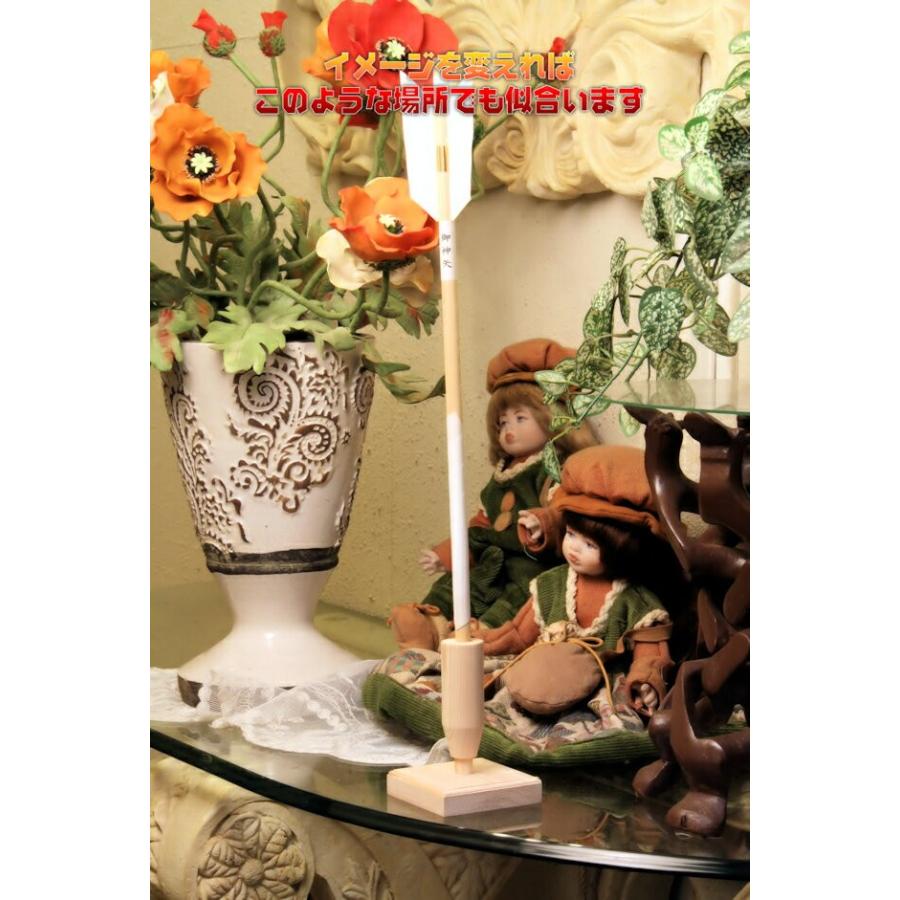 神具 神前破魔矢差し 桧製 幅7cm奥行き7cm高さ9cm おまかせ工房 |  | 07