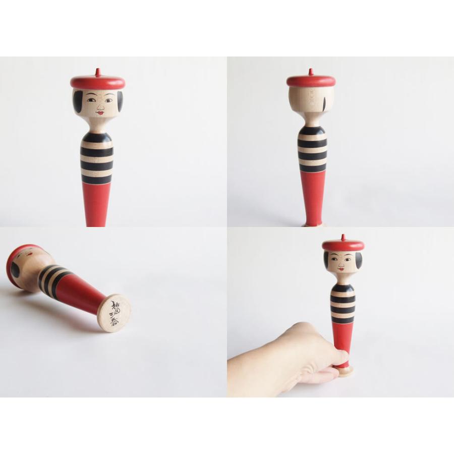 郷土玩具 民藝 川連こけし 三春文雄