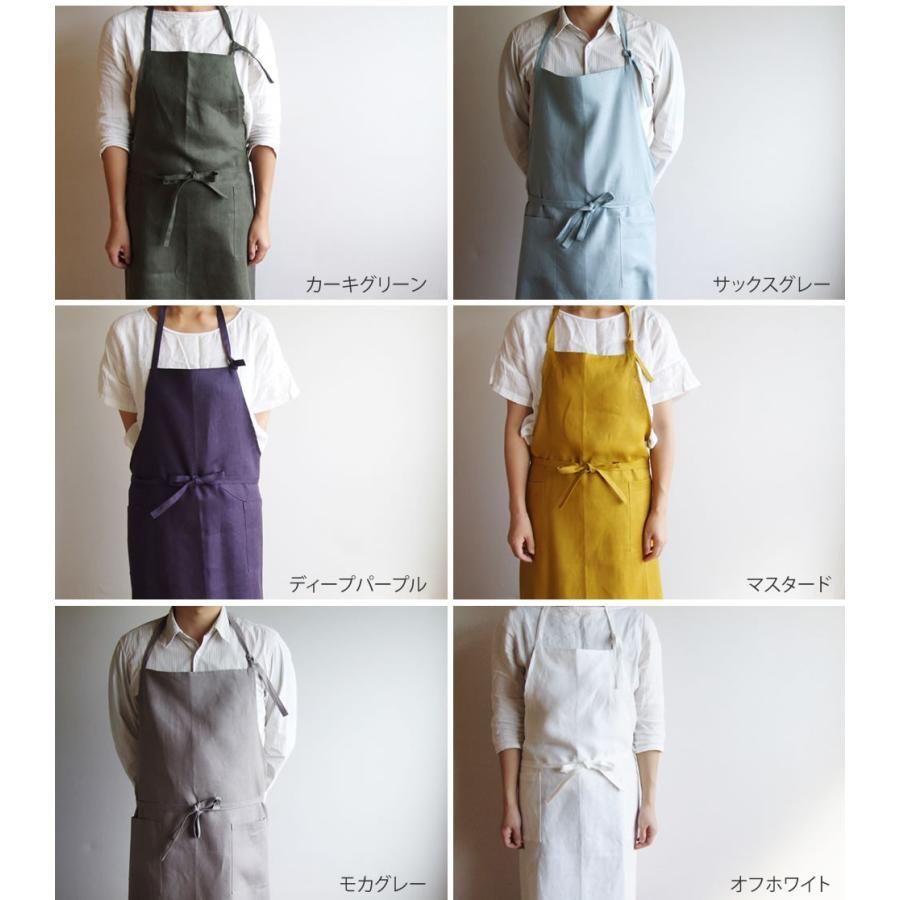リネン100 メンズエプロン 男女兼用エプロン フルエプロン ロング丈 日本製 Linenapron おまめ 通販 Yahoo ショッピング