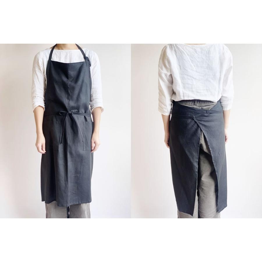 オフホワイト おしゃれ かっこいい エプロン カフェエプロン キ メンズ ユニセックス レディース ロングエプロン ワークエプロン 通販 在庫あり 即出荷可 エプロン