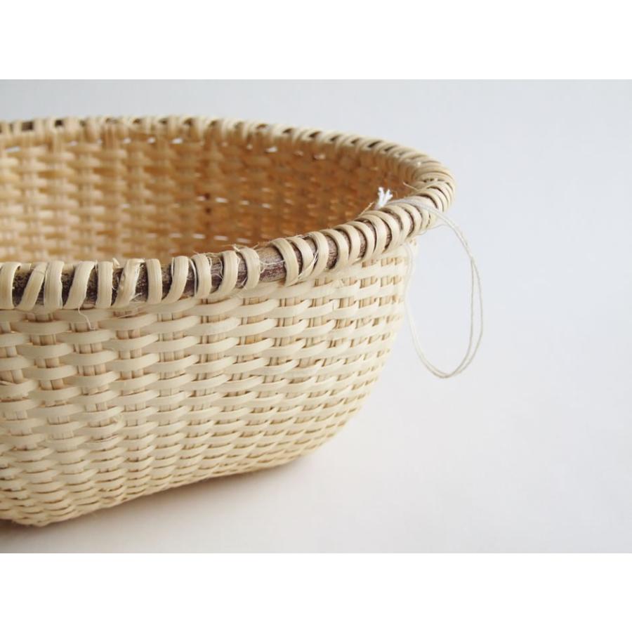 福島奥会津編み組細工慎介さん作 マタタビ米研ぎざる 大 5-6合用