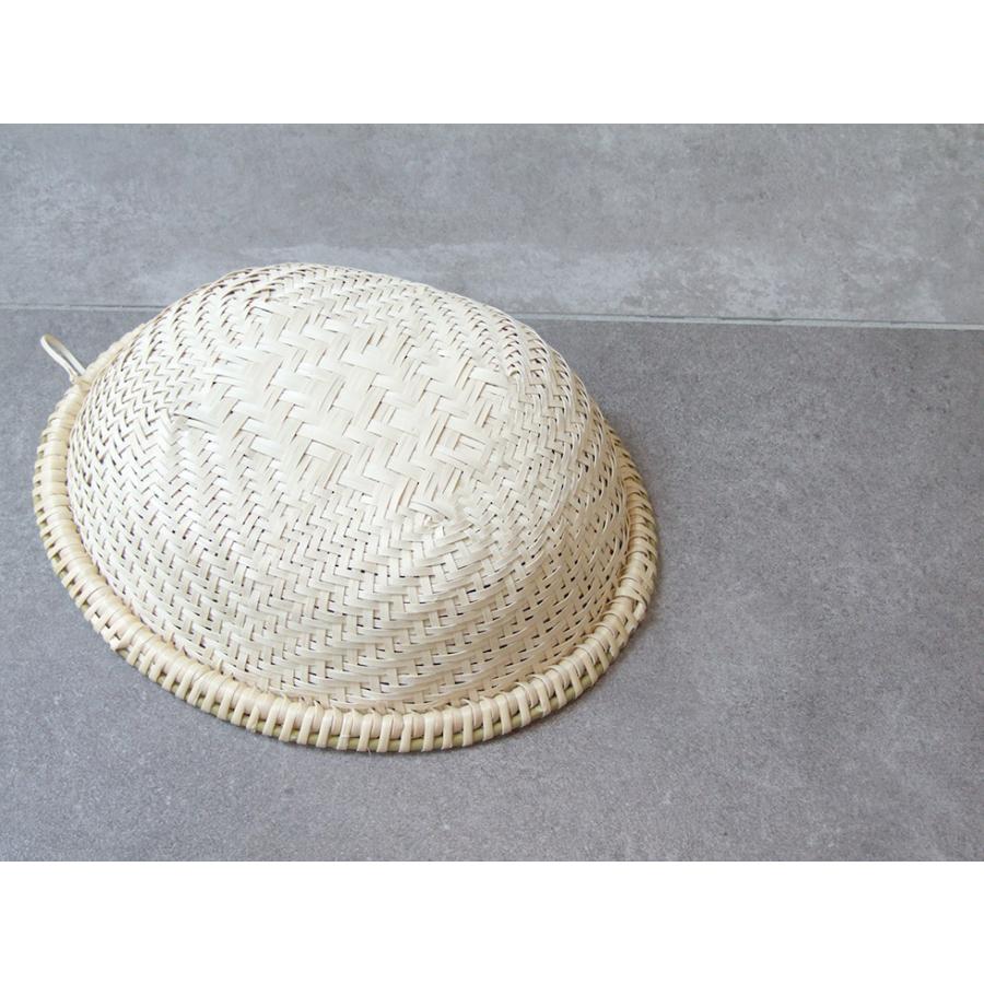 福島奥会津編み組細工 マタタビ楕円浅ザル 中 特上編み : おまめ