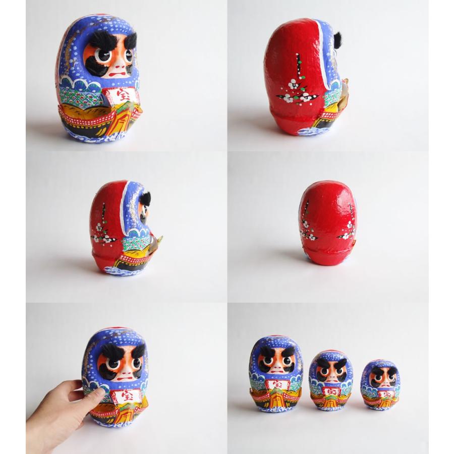【希少品】松川だるま　宝船　仙台張子　こだわり工芸品 5寸サイズ 松川だるま 6寸 宝船 - Shimanuki Online Shop