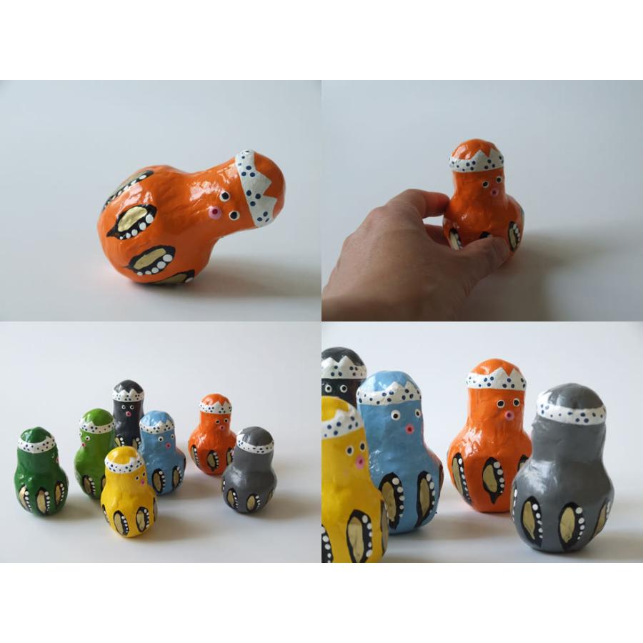 ヴィンテージ 広島 三原だるま 達磨 張子 郷土玩具 干支 兎 商品詳細