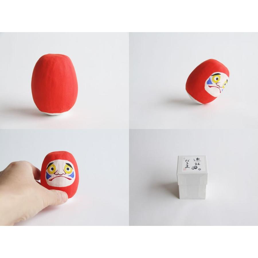 郷土玩具 民藝 滋賀県 近江だるま男だるま 小 : おまめ - 通販 - Yahoo