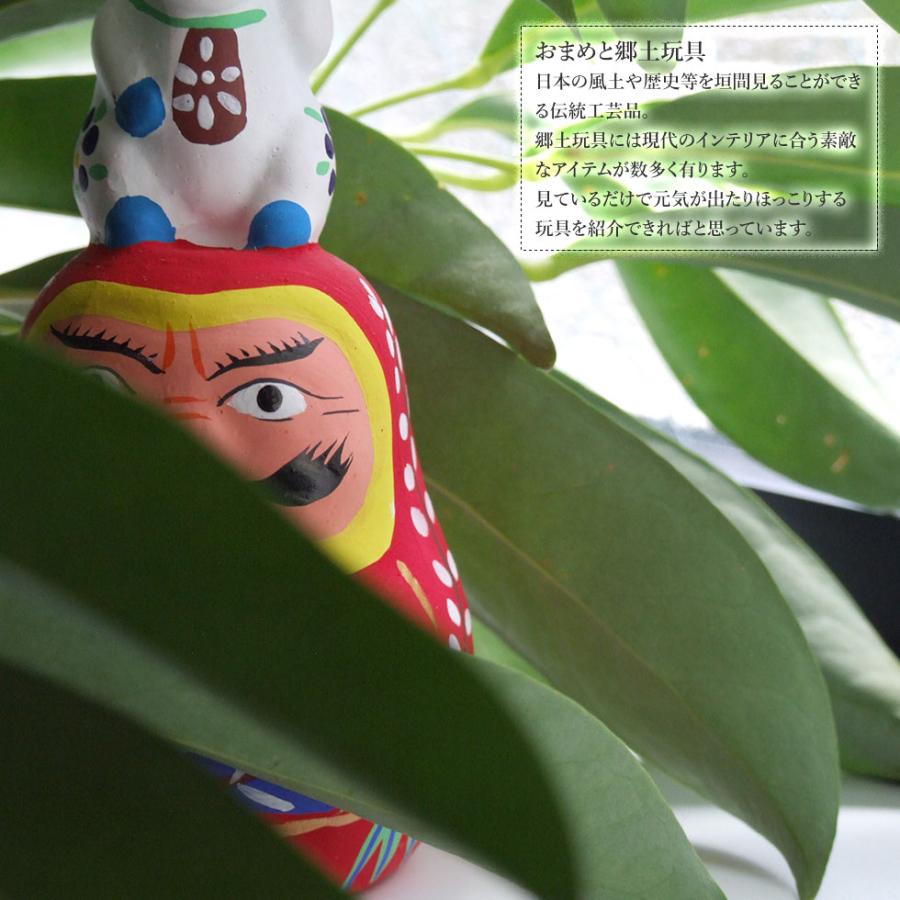 昭和期の中国民間玩具・陝西省西安 毛馿（馬/黒）郷土玩具　午年　干支飾り 郷土玩具 民藝 福島県 工房千想 達磨乗り馬 干支 午 縁起物 置物 開運