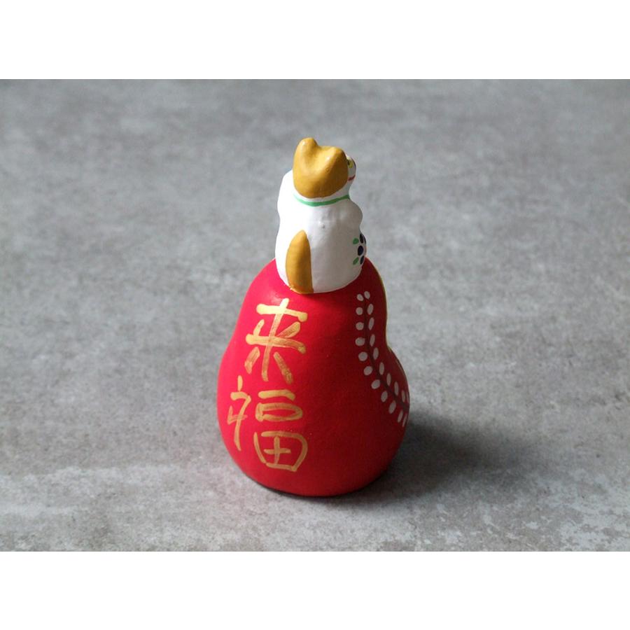 郷土玩具 民藝 福島県 工房千想 達磨乗り馬 干支 午 縁起物 置物 開運