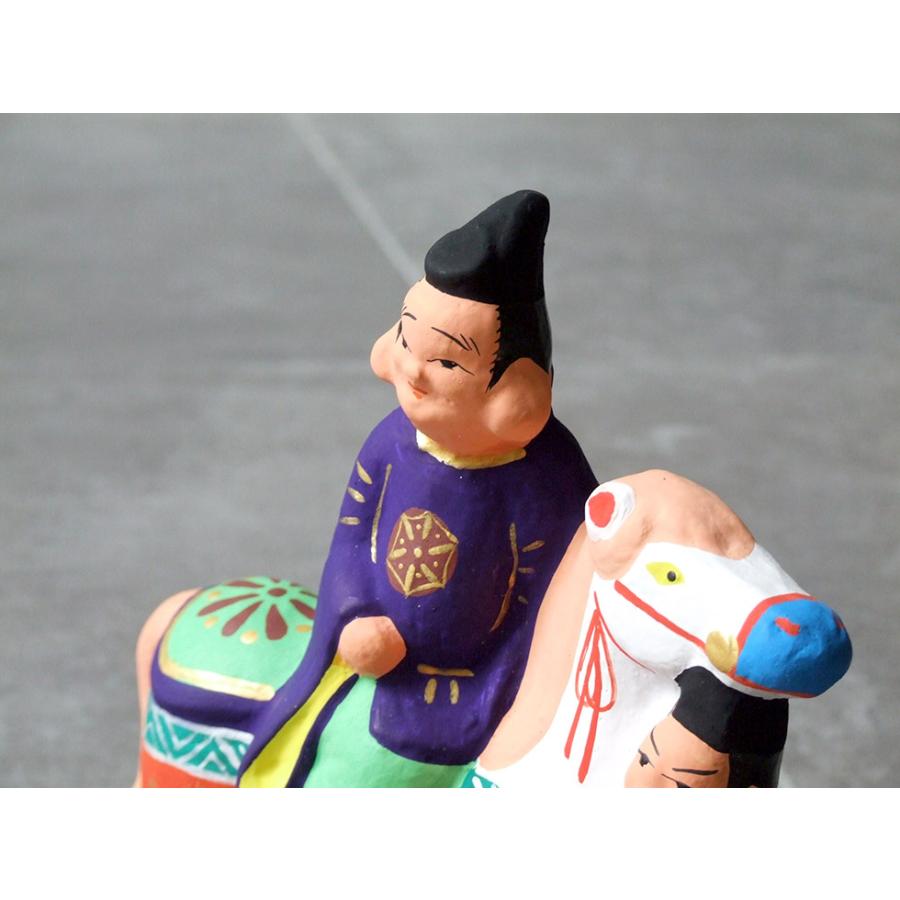 郷土玩具 民藝 福島県 工房千想 馬引き 干支 午 縁起物 置物 開運